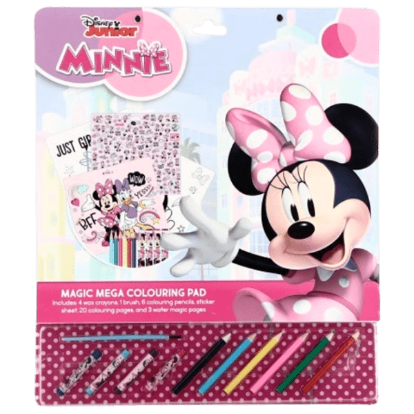 Креативный набор Total Office Minnie Mouse Magic Mega Colouring Pad Mnn1910 Разноцветный Для девочек, 3+ photo 1