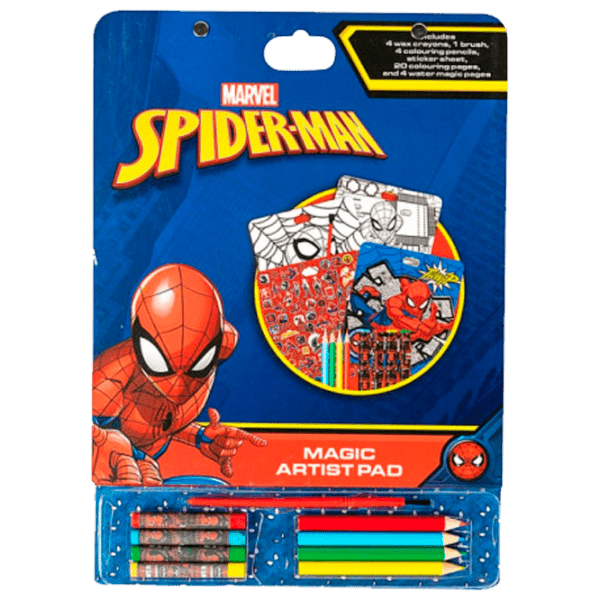 Set de creație Total Office Spider-Man Magic Artis Pad Spe1911 Red Pentru băieți, 7+ photo 1