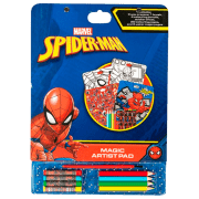 Set de creație Total Office Spider-Man Magic Artis Pad Spe1911 Red Pentru băieți, 7+