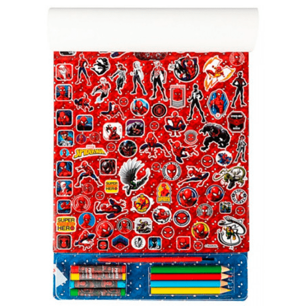 Set de creație Total Office Spider-Man Magic Artis Pad Spe1911 Red Pentru băieți, 7+ photo 3