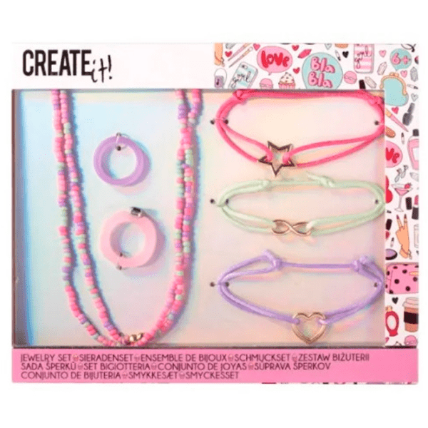 Креативный набор Create it Jewelry Set 84553 8719668009318 Разноцветный Для девочек, 6+ photo 6