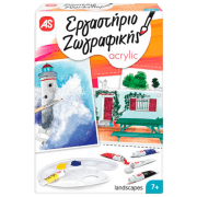 Креативный набор As Kids Acrylic Пейзажи 1038-11037 Разноцветный Для детей, 7+