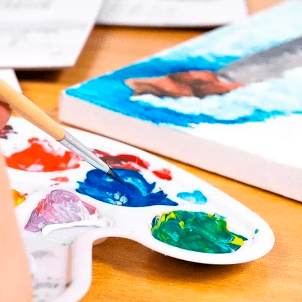 Set de creație As Kids Acrylic Peisaje 1038-11037 Multicolor Pentru copii, 7+ photo 6