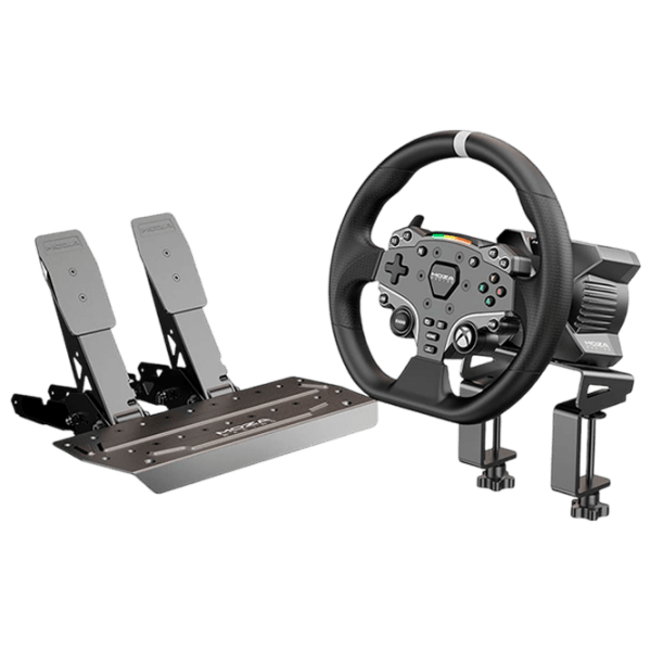 Volan Moza Racing R3 Bundle Black Cu fir / 22 buttons photo 1