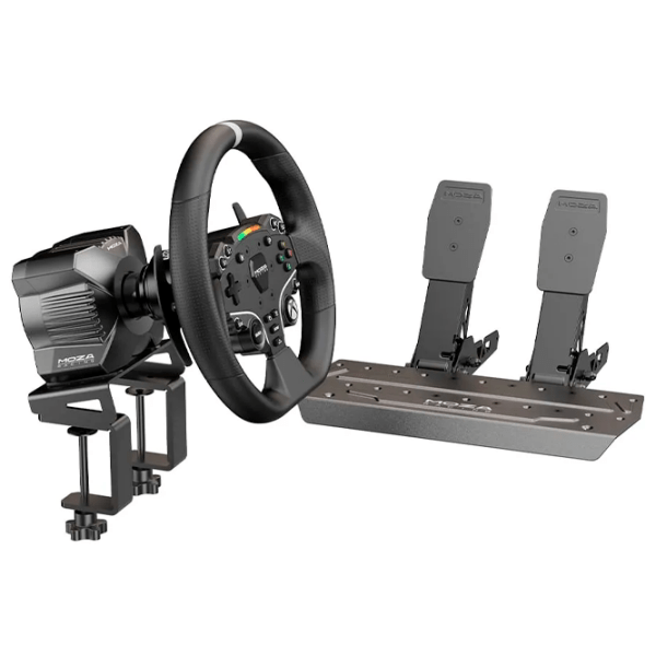 Volan Moza Racing R3 Bundle Black Cu fir / 22 buttons photo 2
