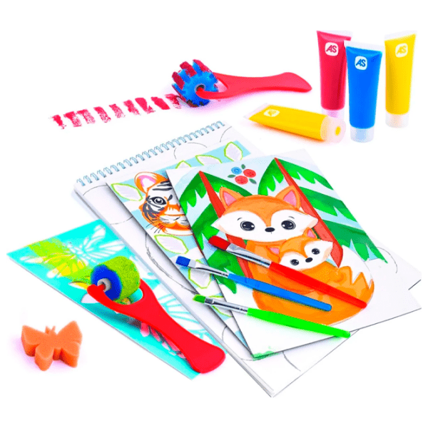 Set de creație As Kids JUNIOR Art Studio 1038-82038 Multicolor Pentru copii, 4+ photo 2