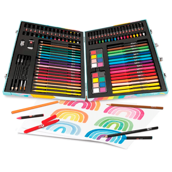 Set de creație As Kids Washable Markers Art Case Deluxe 1038-82051 Multicolor Pentru fetițe, 3+ photo 2