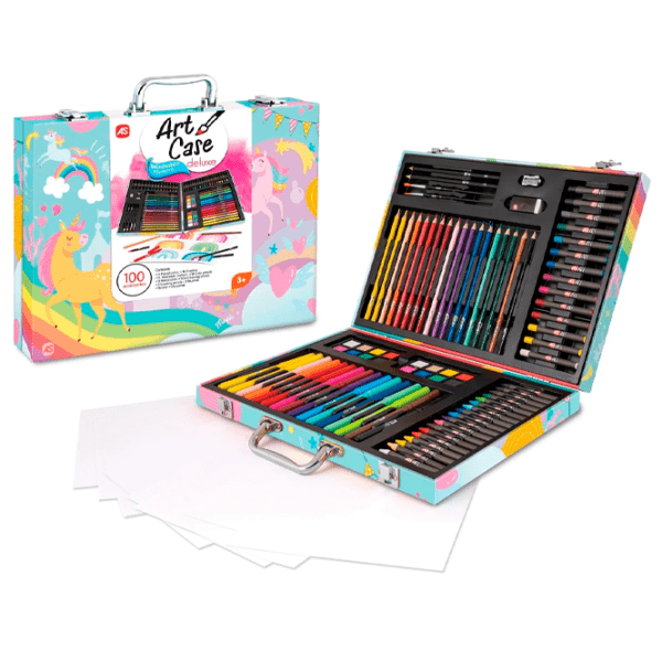 Set de creație As Kids Washable Markers Art Case Deluxe 1038-82051 Multicolor Pentru fetițe, 3+ photo 3