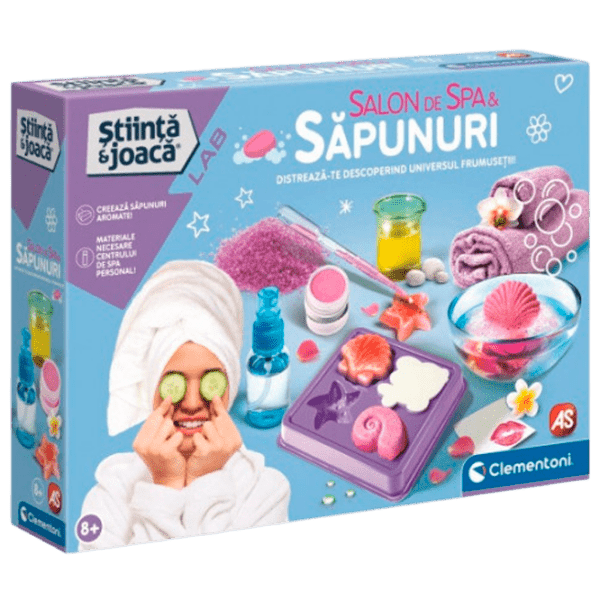 Set de creație As Kids Știință & Joacă Spa & Săpunuri Aromate 1026-50350 Multicolor Pentru fetițe, 8+ photo 1