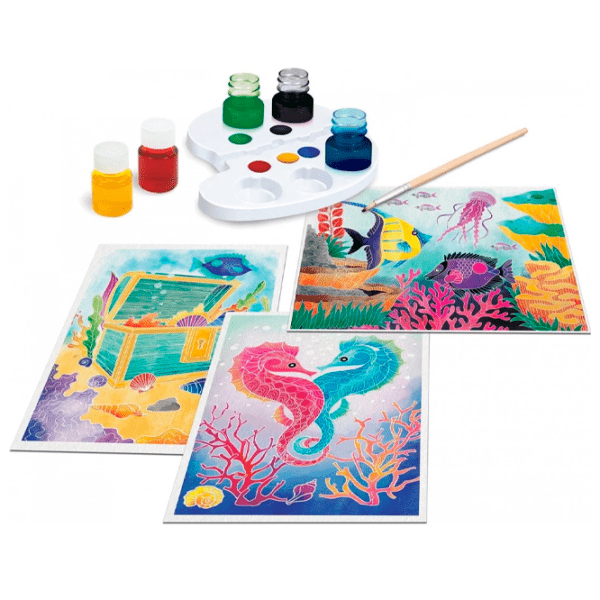 Set de creație As Kids Aquarelle Fundul Mării 1038-11024 Multicolor Pentru copii, 10+ photo 3
