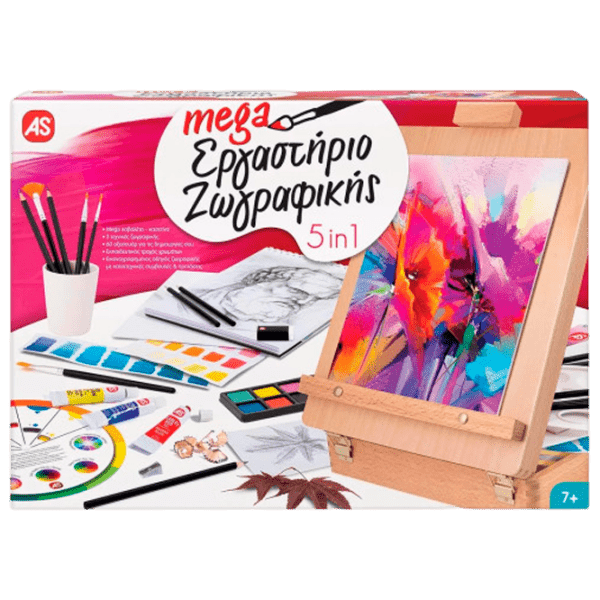 Креативный набор As Kids 5 in 1 Мастерская живописи 1038-11028 Разноцветный Для детей, 7+ photo 1