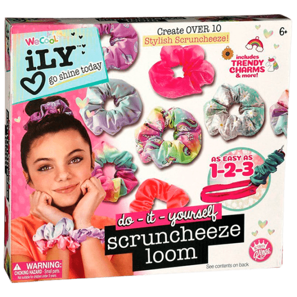 Креативный набор Wecool do-it-yourself Scruncheeze Loom 111203 Разноцветный Для девочек, 6+ photo 1