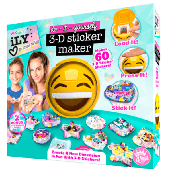 Креативный набор Wecool do-it-yourself 3D Sticker Maker 112665 Разноцветный Для девочек, 6+ photo 3
