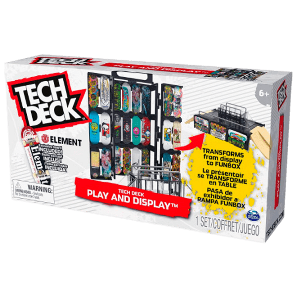 Игровой набор Spin Master Tech Deck Play and Display 6060503 Разноцветный Для мальчиков, 6+ photo 1