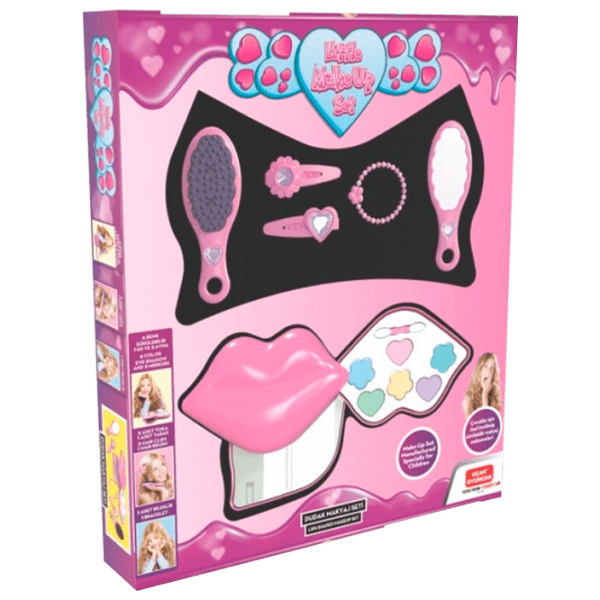 Set de creație Ucar Toys Little Make Up Set 260 8695989007502 Pink Pentru fetițe, 6+ photo 1
