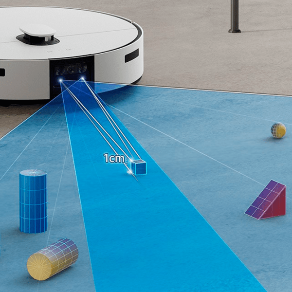 Робот пылесос Samsung BESPOKE Jet BOT Combo Белый Влажная, 70 Вт, 74 дБ photo 14