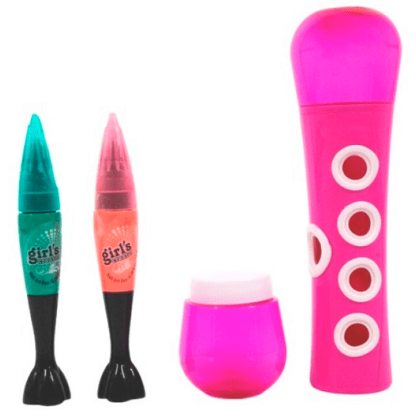 Set de creație ICOM Girl's Creator 2 in 1 Nail Art 7144401 Pink Pentru fetițe, 5+ photo 3