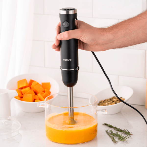 Blender de mână Ardesto HBG-600B Black  photo 6