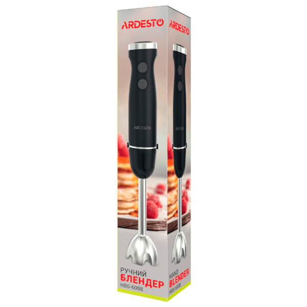 Blender de mână Ardesto HBG-600B Black  photo 8