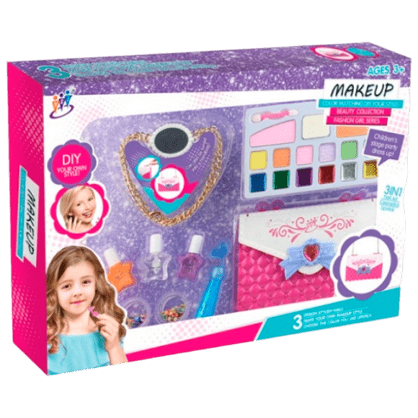 Креативный набор Optmarket MakeUp Набор для красоты ДЕ06.33 Розовый Для девочек, 3+ photo 1