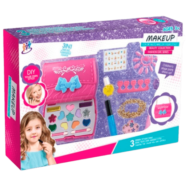 Креативный набор Optmarket MakeUp Набор для красоты ДЕ06.34 Розовый Для девочек, 3+ photo 1