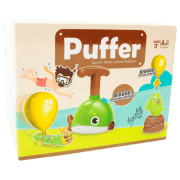 Set jucării ICOM Bigger! Puffer 7163034 Green Pentru copii, 3+