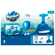Set jucării ICOM Power Ballon Dolphin 7163036 Blue Pentru copii, 3+