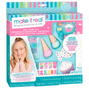 Креативный набор Make It Real Manicure and Design Sweet Nails Nail Candy Set 2328M Разноцветный Для девочек, 8+