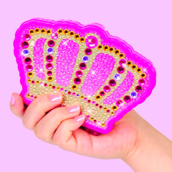 Креативный набор Make It Real Juicy Couture Bejeweled Beauty Cosmetic Compact 4475M Розовый Для девочек, 8+ photo 6