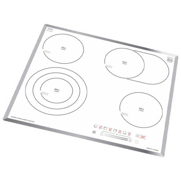 Plită încorporabilă electrică Kaiser KCT 6715 F W White Vitroceramică, 6500 W, Hi-light photo 2