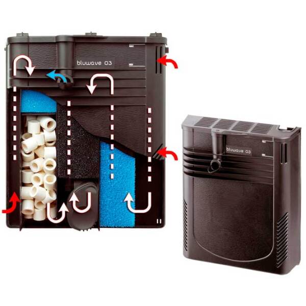 Acvariu Ferplast Capri 50 LED Black 40 l photo 3