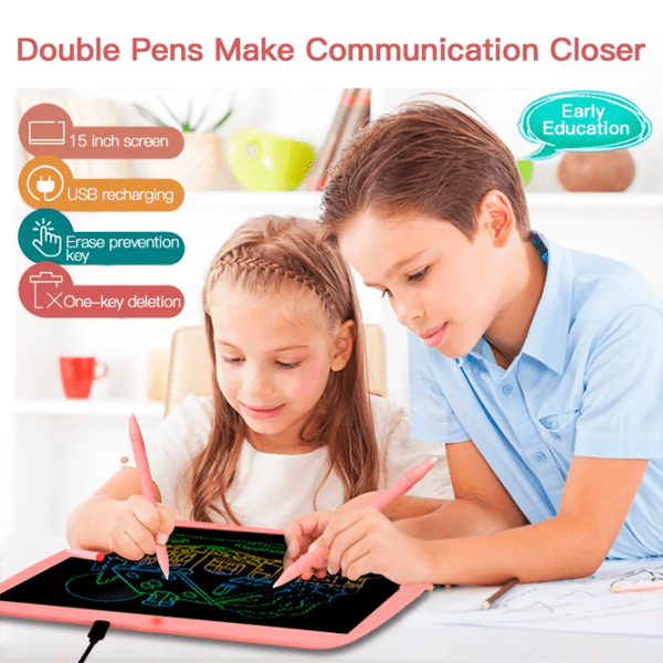 Графический планшет Helmet Kids Color Painting Board X-16 Черный Для детей, 3+ photo 5