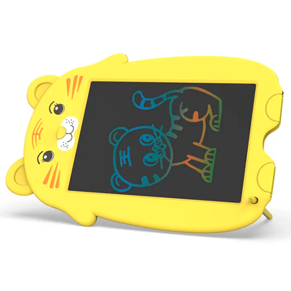 Tabletă grafică Helmet Kids Color Painting Board Tiger WT-0901 Pink Pentru copii, 2+ photo 6