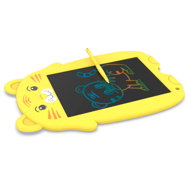 Графический планшет Helmet Kids Color Painting Board Tiger WT-0901 Желтый Для детей, 2+ photo 2