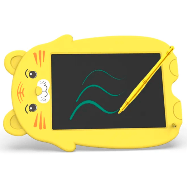 Графический планшет Helmet Kids Color Painting Board Tiger WT-0901 Желтый Для детей, 2+ photo 5