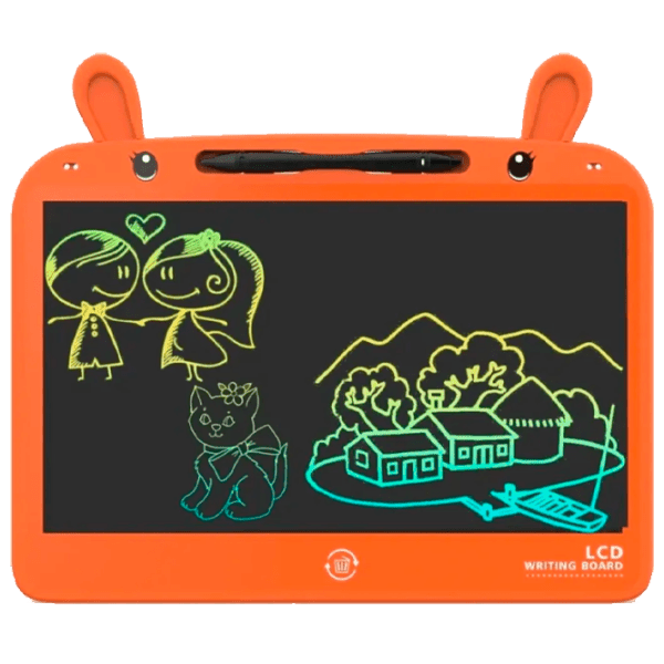 Графический планшет Helmet Kids Color Painting Board Big Cartoon Bear WT-1302 Оранжевый Для детей, 3+ photo 1