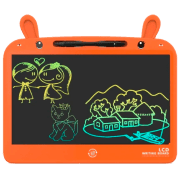 Tabletă grafică Helmet Kids Color Painting Board Big Cartoon Bear WT-1302 Orange Pentru copii, 3+