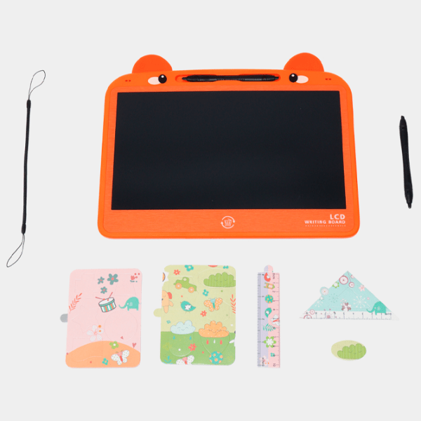 Графический планшет Helmet Kids Color Painting Board Big Cartoon Bear WT-1302 Оранжевый Для детей, 3+ photo 6