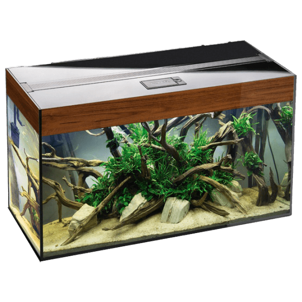 Acvariu Aquael Glossy Walnut Rectangular 114194 Nuc 215 l photo 1