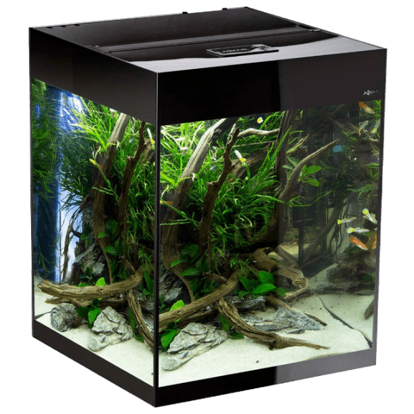 Acvariu Aquael Glossy Cube 114847 Black 135 l photo 1