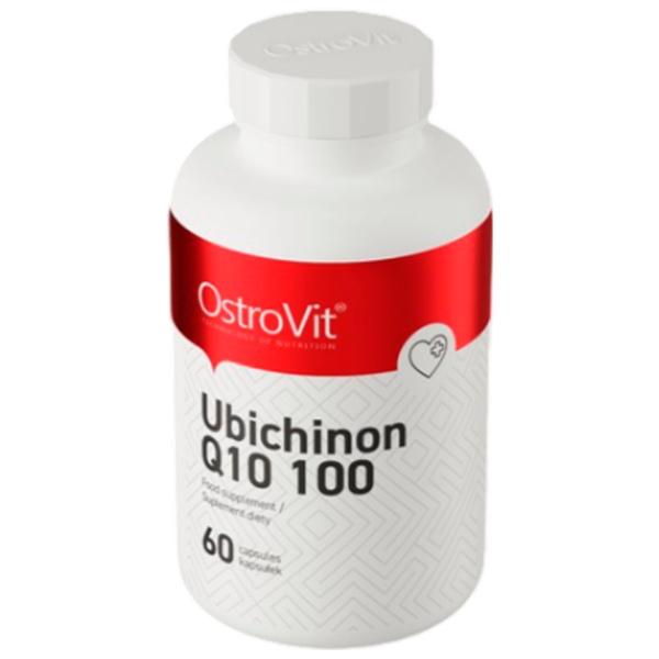 Антиоксиданты OstroVit Ubichinon Q10 100 (5902232613742) Количество капсул: 60 photo 2