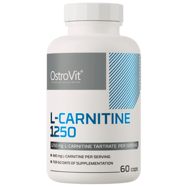 Жиросжигатели OstroVit L-Carnetine 1250 (5903246222401) 60 photo 1