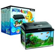 Acvariu Aquael Aqua4Kids 60/ P LT Black 54 l