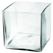 Acvariu Aquael DECORIS Cube Transparent 7.7 l