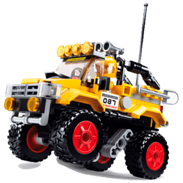 Constructor Sluban SUV Yellow Numărul de piese 146 , 6+ photo 2