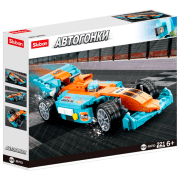 Constructor Sluban Car 1:24 Multicolor Numărul de piese 222, 6+
