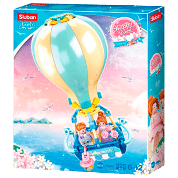 Constructor Sluban Hot Air Ballon Multicolor Numărul de piese 142, 6+ photo 1