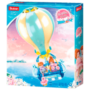 Constructor Sluban Hot Air Ballon Multicolor Numărul de piese 142, 6+
