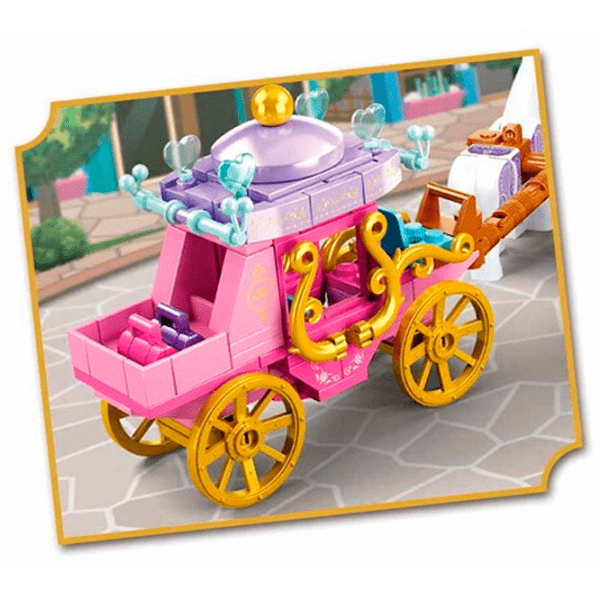 Constructor Sluban Carriage Multicolor Numărul de piese 139, 6+ photo 4