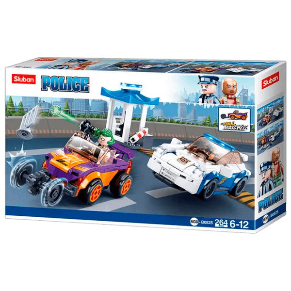 Constructor Sluban Manhunt on Highway Multicolor Numărul de piese 264, 6+ photo 1